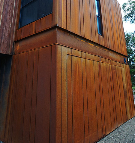 Outdoor Corten Exterior Cladding&Corten Siding Panels For Sale